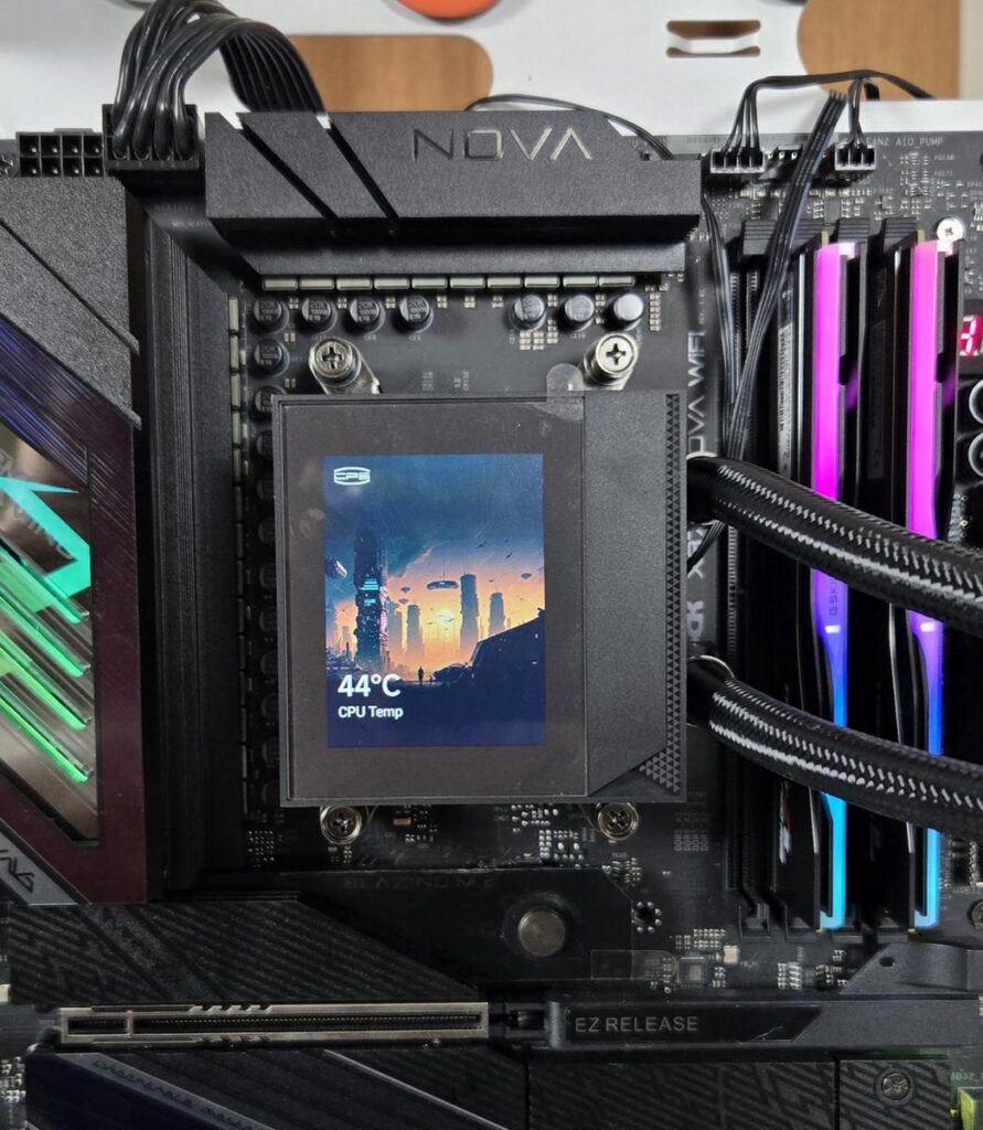 CPS DC360 Pro ARGB Display Cooler Review: A Feature Rich, Powerful Cooling Experience 18 PCCOOLER DC360 Pro ARGB Display Display 2