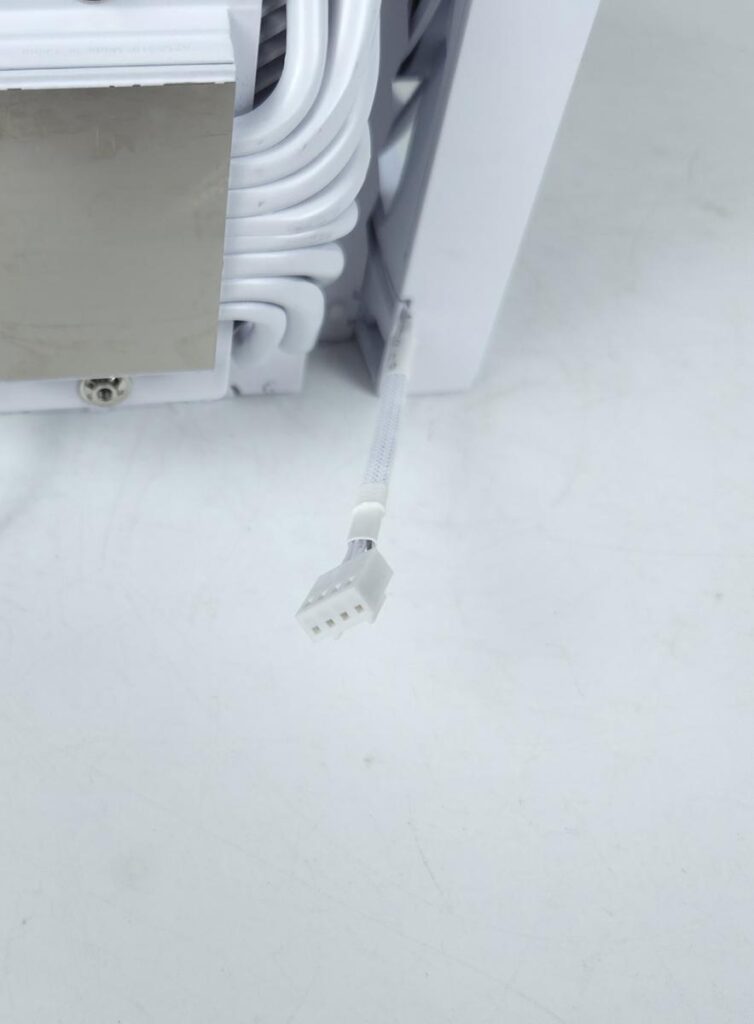 CPS RZ820 Air Cooler Review 14 PCCOOLER RZ820 Front Fan Cable