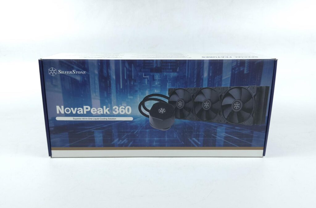 SilverStone NovaPeak 360 AIO Review: No frills, only Performance 2 SilverStone NovaPeak 360 Packing Box 1