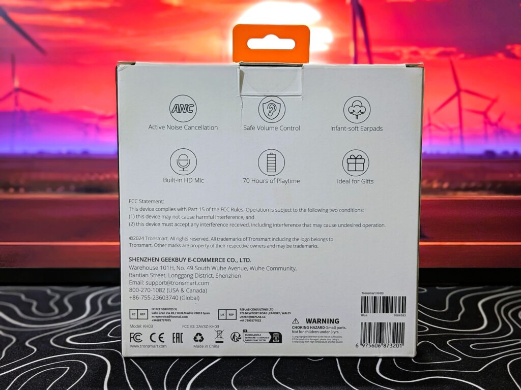 Tronsmart KH03 review: Built for happy little ears 4 Tronsmart KH03 ANC Wirless Kid Headphones 4