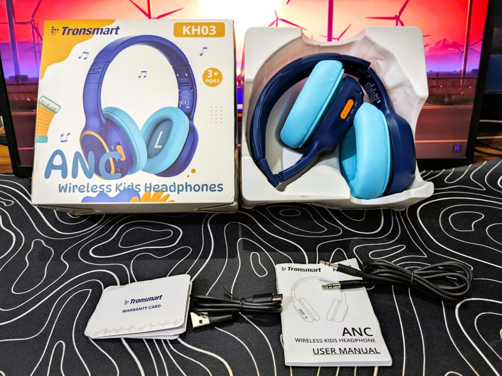 Tronsmart KH03 review: Built for happy little ears 5 Tronsmart KH03 ANC Wirless Kid Headphones 6 1