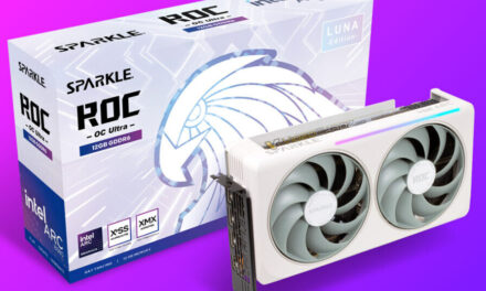 Sparkle launches white-themed Arc B580 ROC Luna OC Ultra graphics card with 2800 MHz boost clock