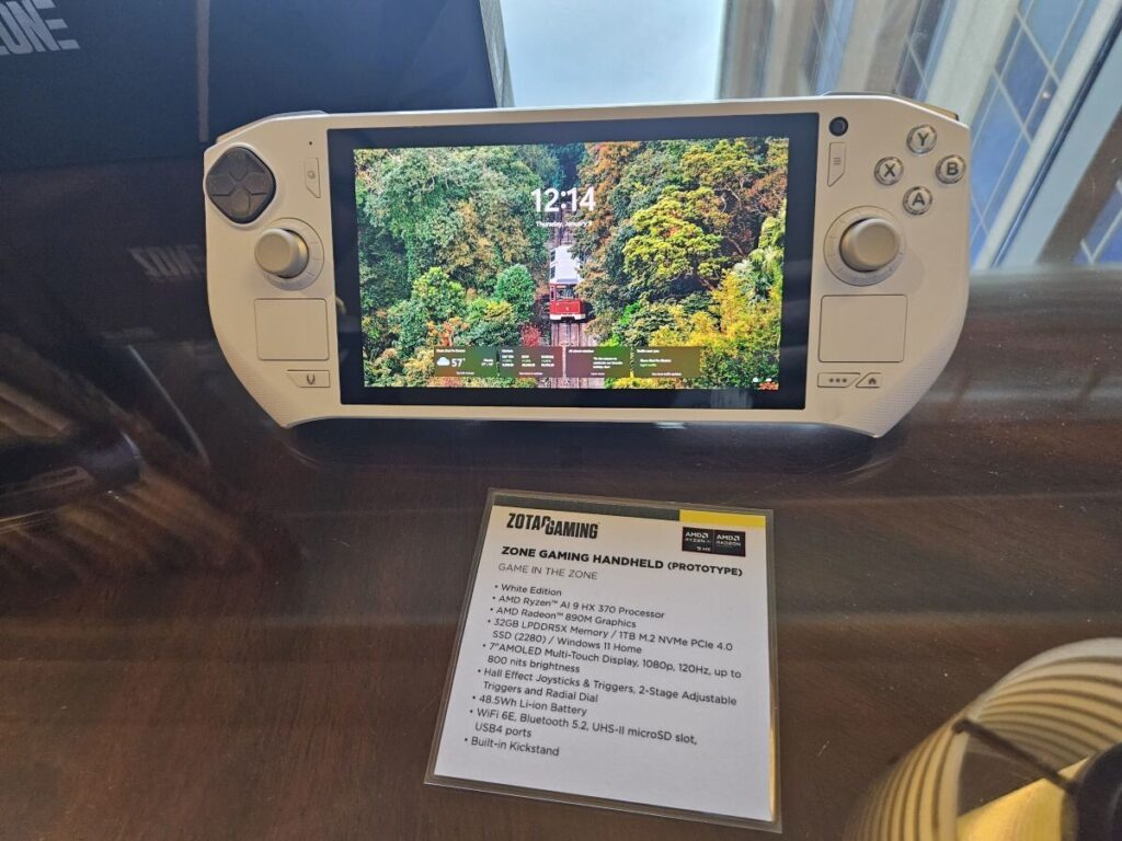 Zotac’s exciting new Gaming Zone handheld runs Manjaro Linux with powerful Ryzen AI 9 chip 1 Zotac Gaming Zone Gaming Handheld