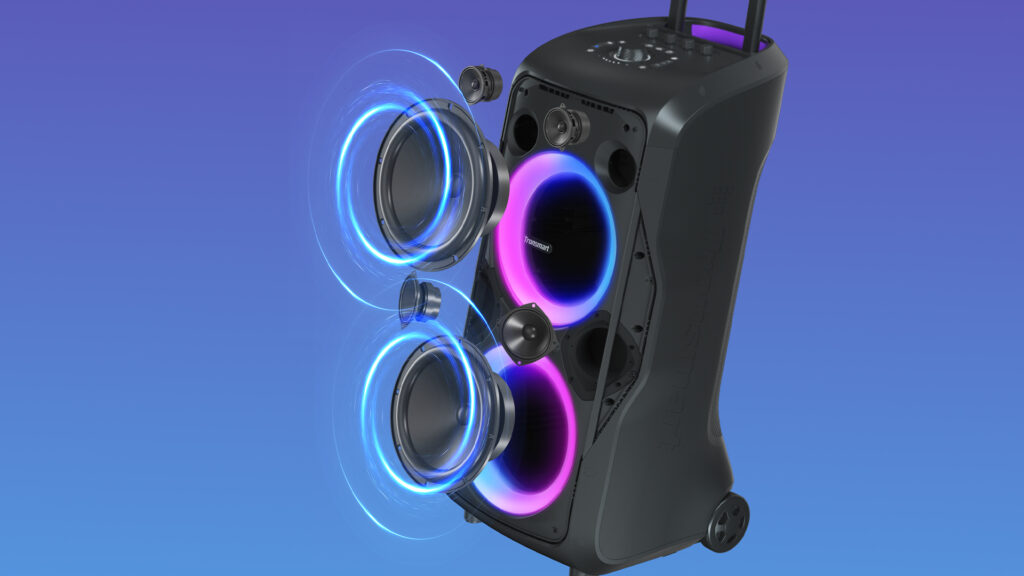 Tronsmart Halo 300 launches with powerful 240W sound and stunning party lights 2 speakers