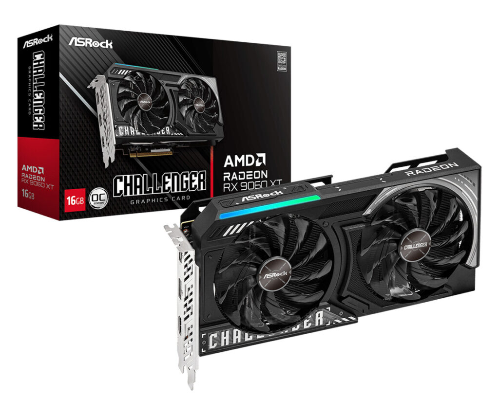 ASRock Supercharges PC Gaming with Exciting New RX 9060 XT Steel Legend & Challenge 4 ASRock Radeon RX 9060 XT 4