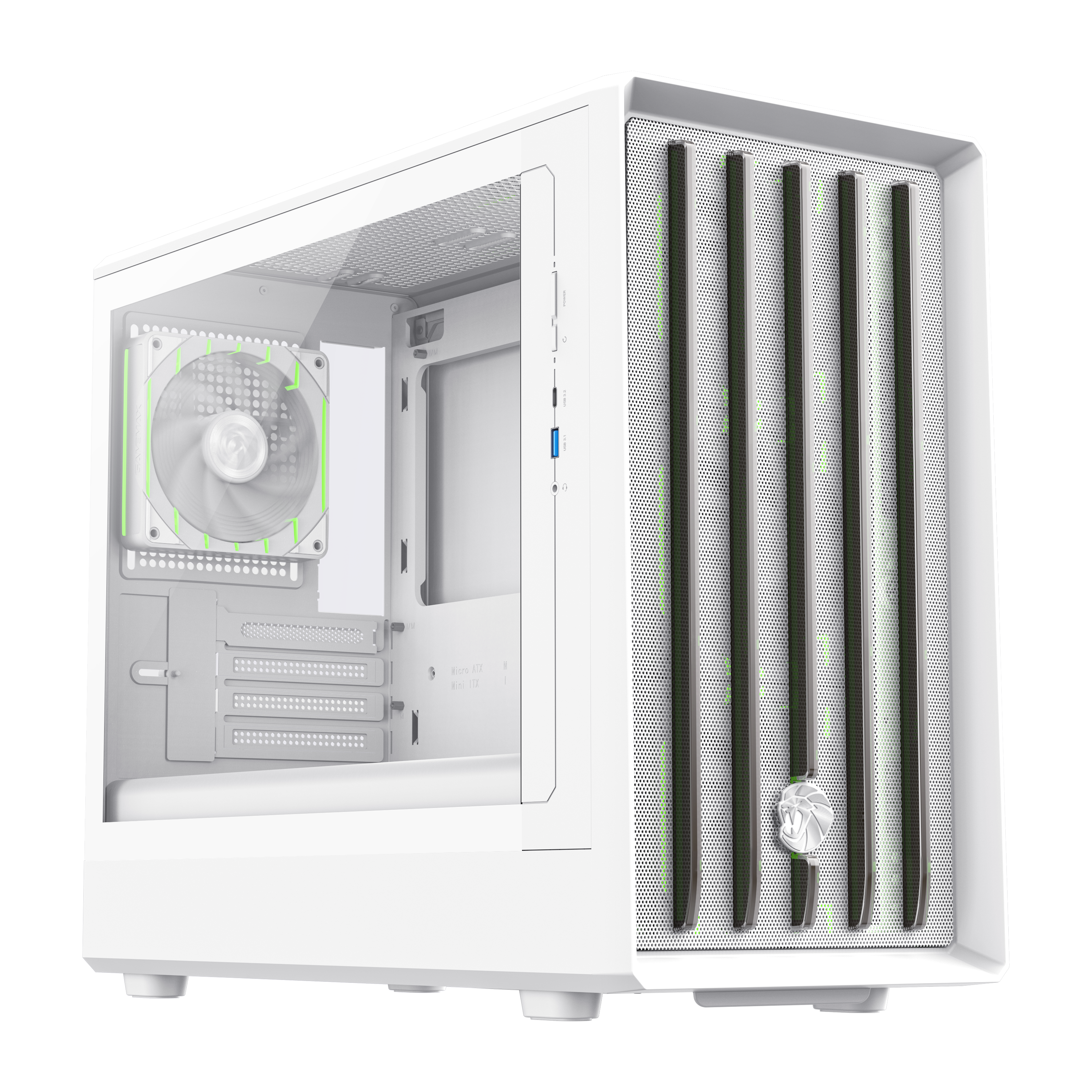 GAMEMAX CLAW 360 and CLAW 460 Gaming Cases Introduced 3 Claw 360 WH 02
