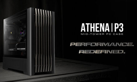 Gamdias ATHENA P3 case offers top cooling and big space