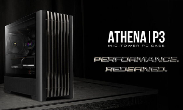 Gamdias ATHENA P3 case offers top cooling and big space