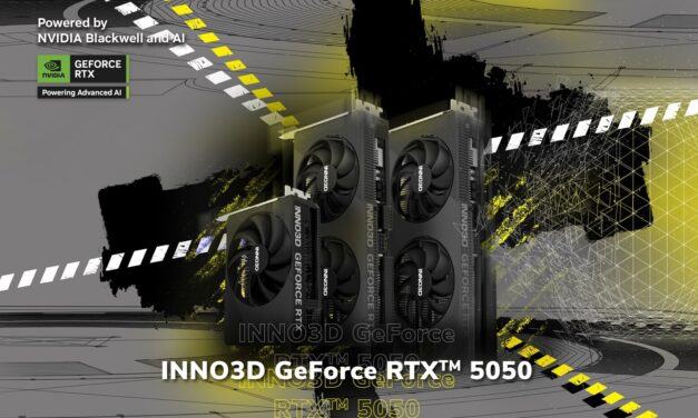 INNO3D’s RTX 5050 series brings big power in bold designs
