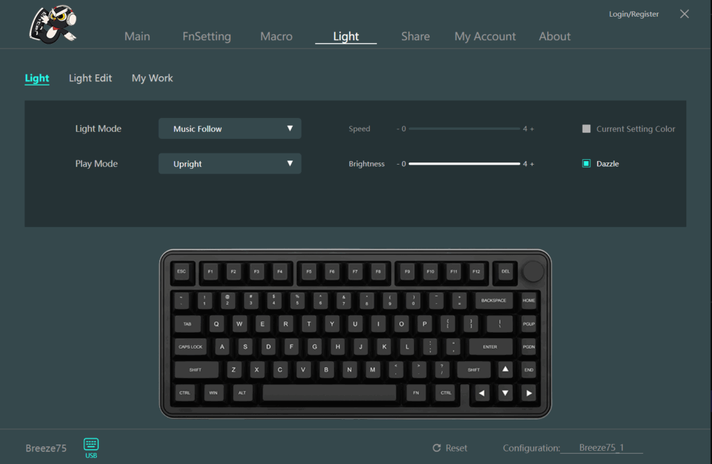 KiiBOOM Breeze 75 Review: A stunning keyboard with smooth typing 18 KiiBOOM Breeze 75 Keyboard Software 1