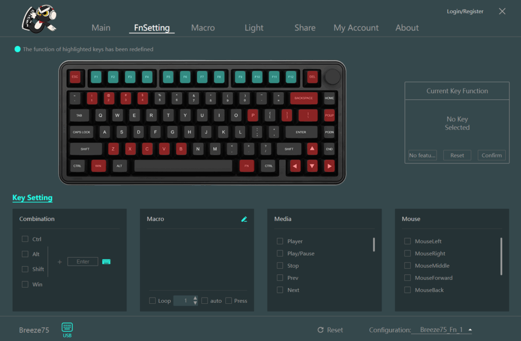 KiiBOOM Breeze 75 Review: A stunning keyboard with smooth typing 19 KiiBOOM Breeze 75 Keyboard Software 2