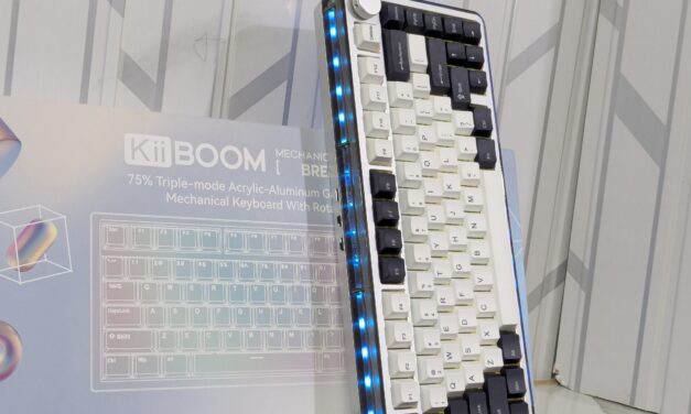 KiiBOOM Breeze 75 Review: A  stunning keyboard with smooth typing