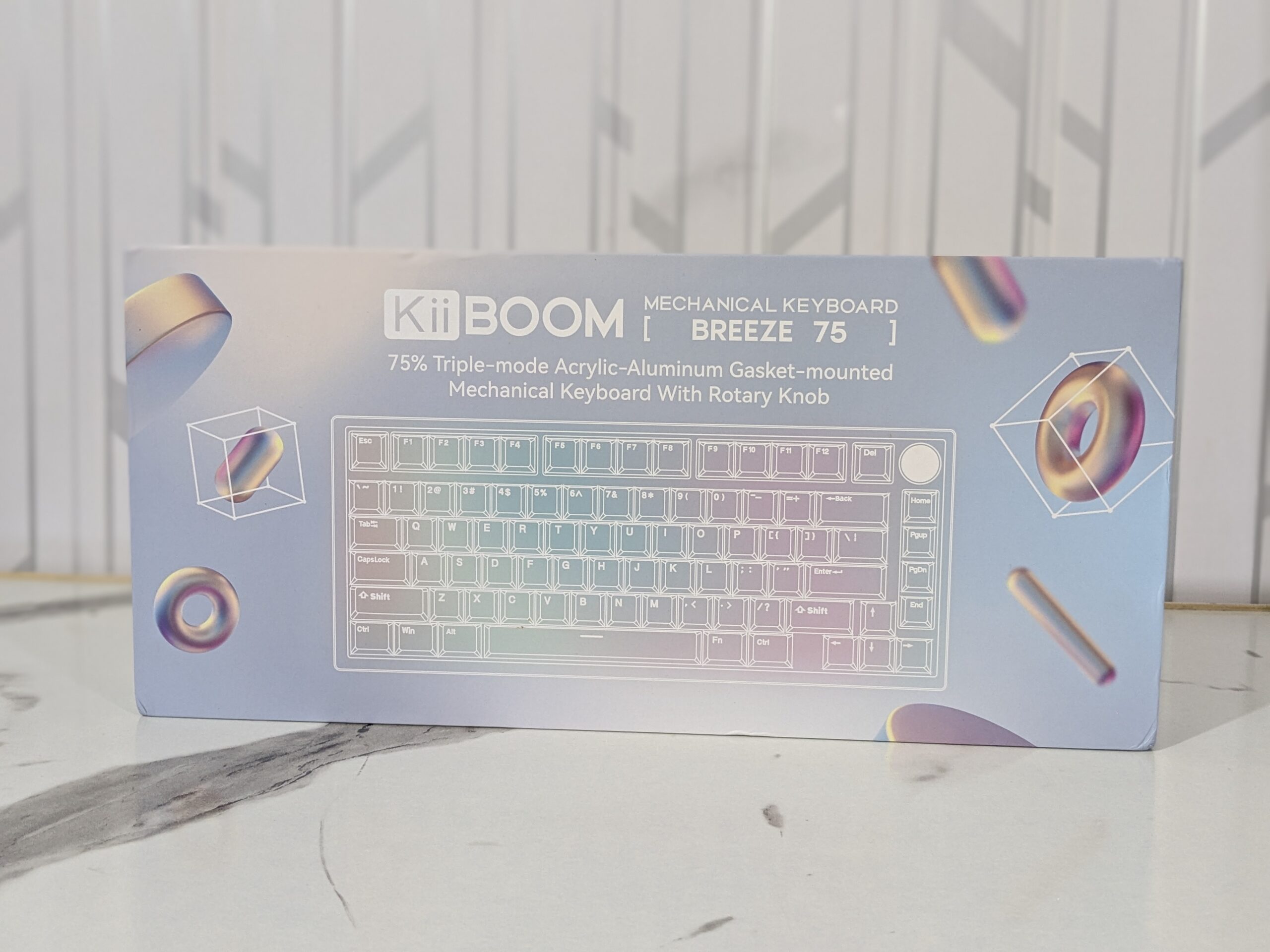 KiiBOOM Breeze 75 Review: A stunning keyboard with smooth typing
