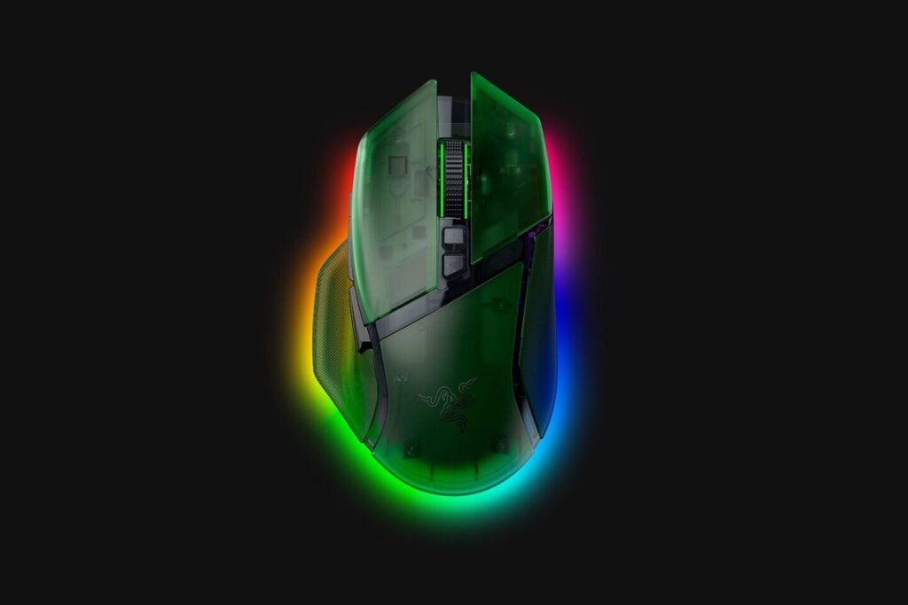 Razer Phantom Collection brings translucent gaming gear and stunning RGB effects 2 Razer Basilisk V3 Pro 35K 1