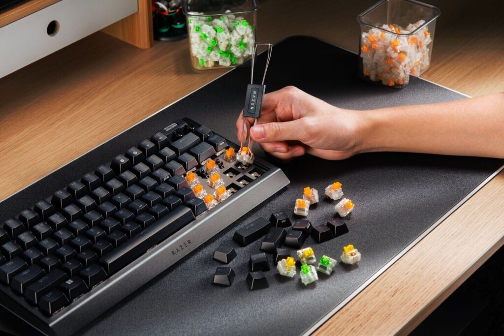 Razer stuns DIY fans with powerful BlackWidow V4 75% Barebones keyboard launch 4 BlackWidow V4 75% Barebones