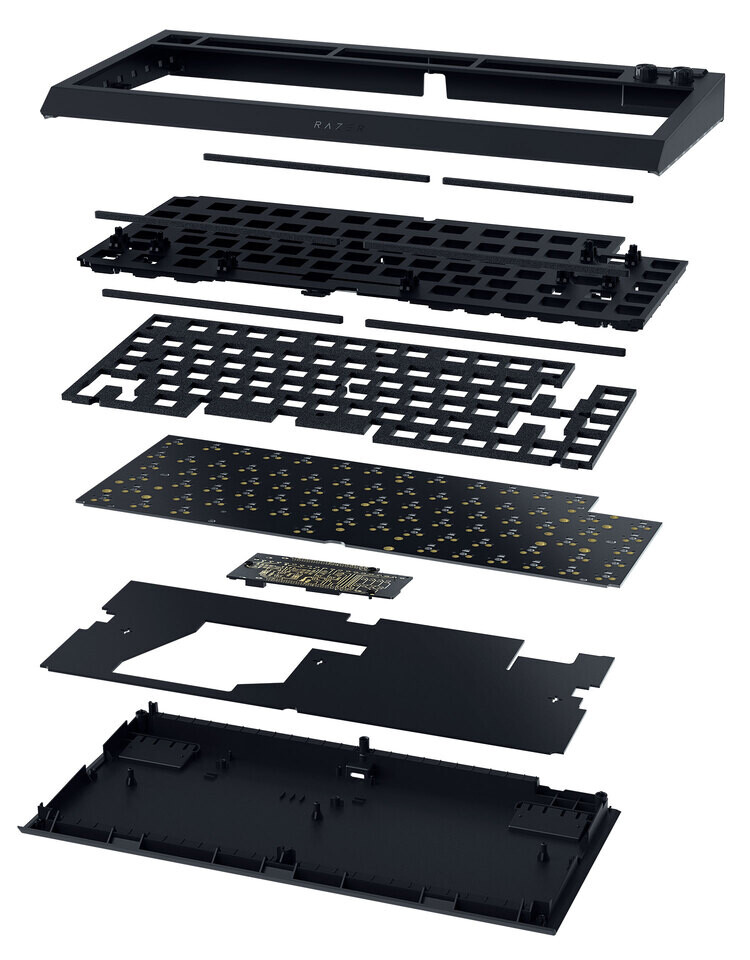 Razer stuns DIY fans with powerful BlackWidow V4 75% Barebones keyboard launch 3 Razer BlackWidows V4 3