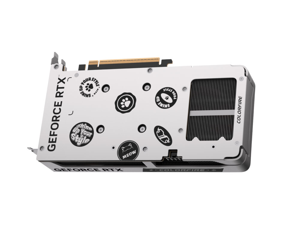 Colorful unveils RTX 5050 GPUs with bold new designs 2 COLORFIRE GeForce RTX 5050 MEOW ORG DUO 8GB 2