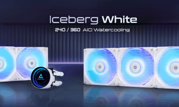 Chieftec Iceberg white AIO coolers arrive with bold new look