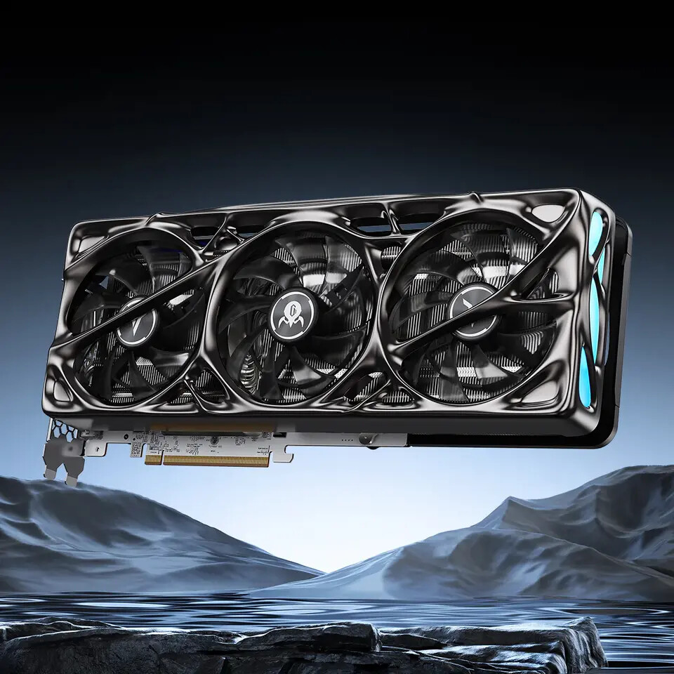 GravaStar Mercury Nova RX 9070 XT GPU Shines with Bold Power and Style 2 GravaStar Mercury Nova RX 9070 XT (7)