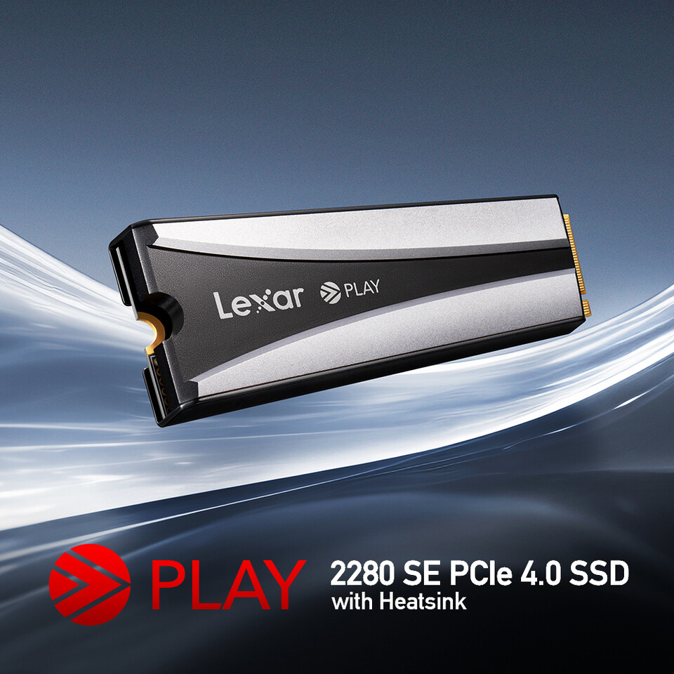 Lexar PLAY 2280 SE 4TB SSD launched to boost PS5 gaming power 3 Lexar PLAY 2280 SE PCIe 4.0 SSD 4