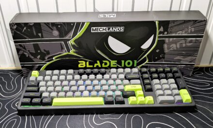 MechLands Blade101 review: bold design, smooth typing