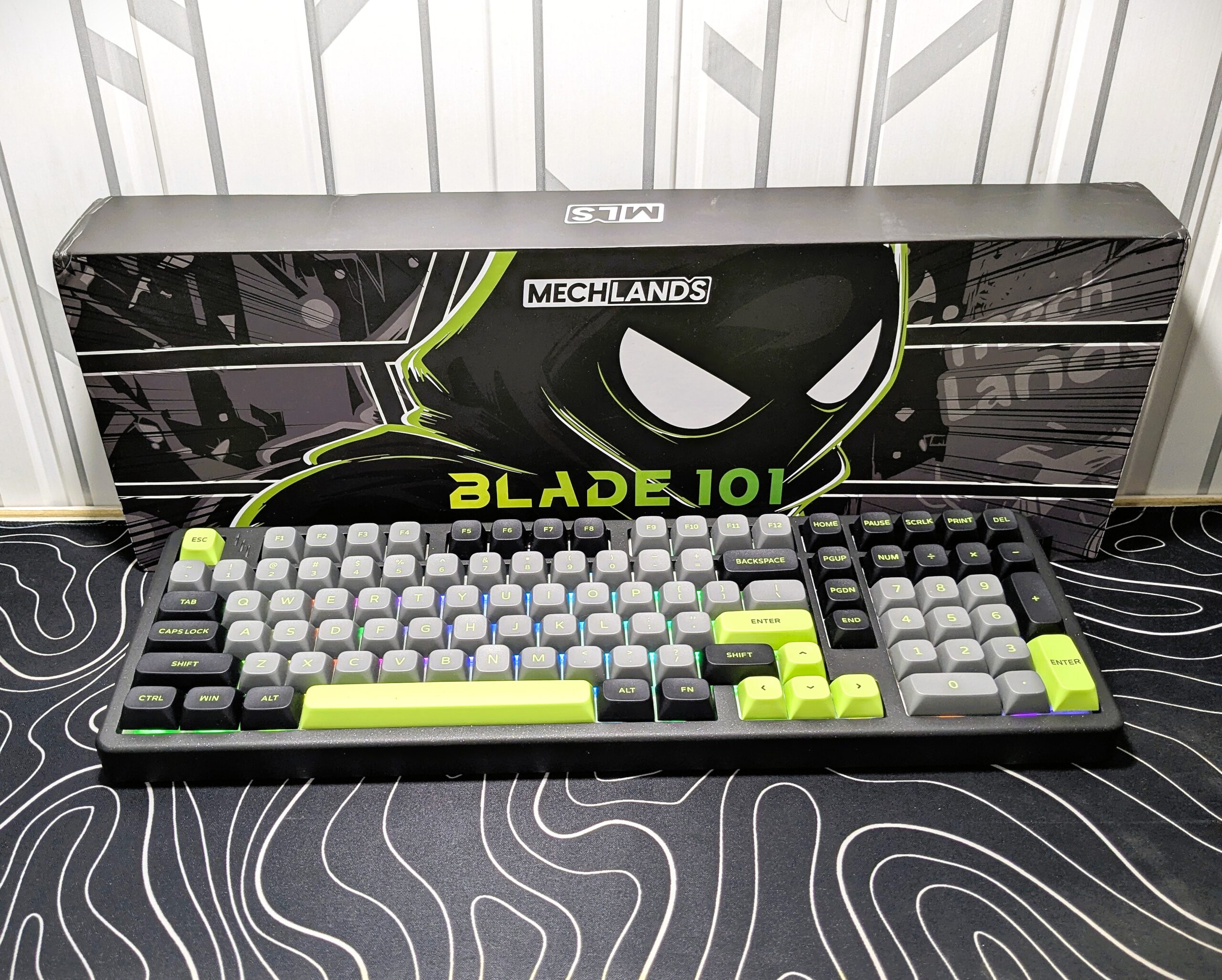 MechLands Blade101 review: bold design, smooth typing