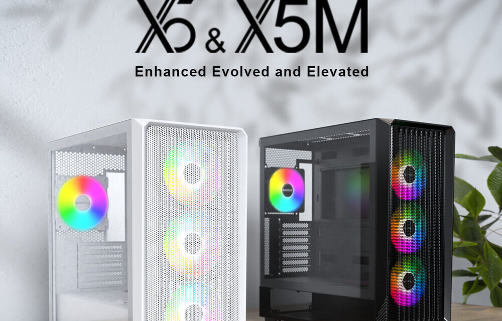 Montech X5 & X5M PC cases launched with top airflow design