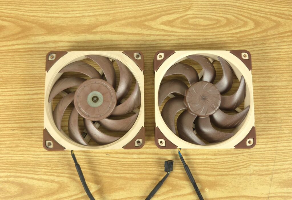 Noctua NF-A12x25 PWM G2 Fans Review 14 Noctua NF A12x25 G2 PWM Comparison