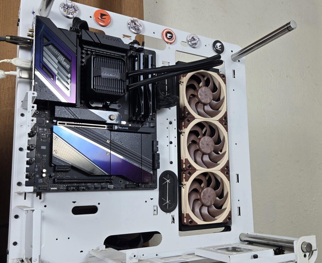 Noctua NF-A12x25 PWM G2 Fans Review 15 Noctua NF A12x25 G2 PWM Test Setup