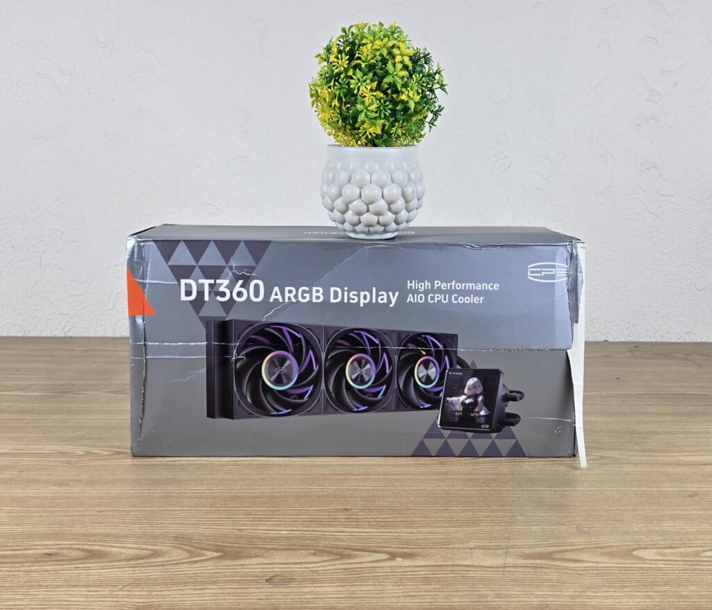 PCCOOLER DT360 ARGB Display - A Real Deal 2 PCCOOLER DT360 ARGB Display Packing Box