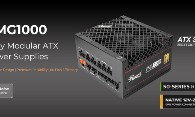 Rosewill VMG Series PSUs Deliver Silent Power and Efficiency
