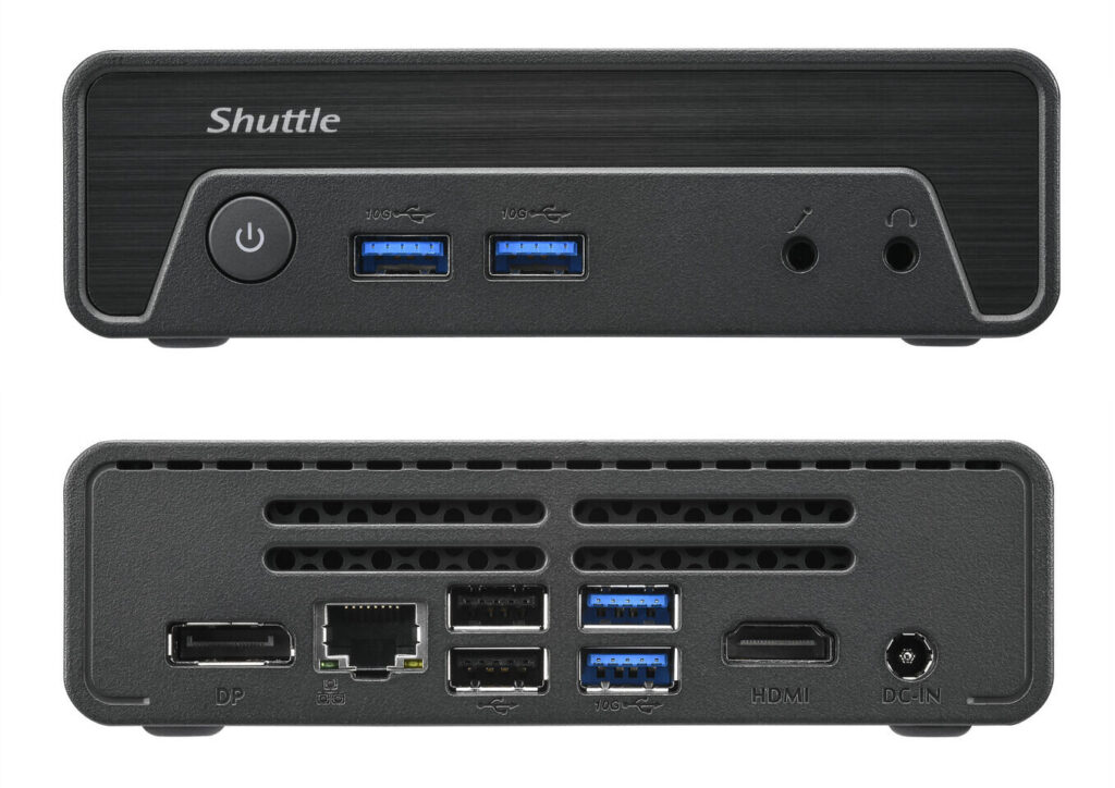 Shuttle NE10N mini PC delivers silent power in tiny form 3 Shuttle NE10N fanless mini PC