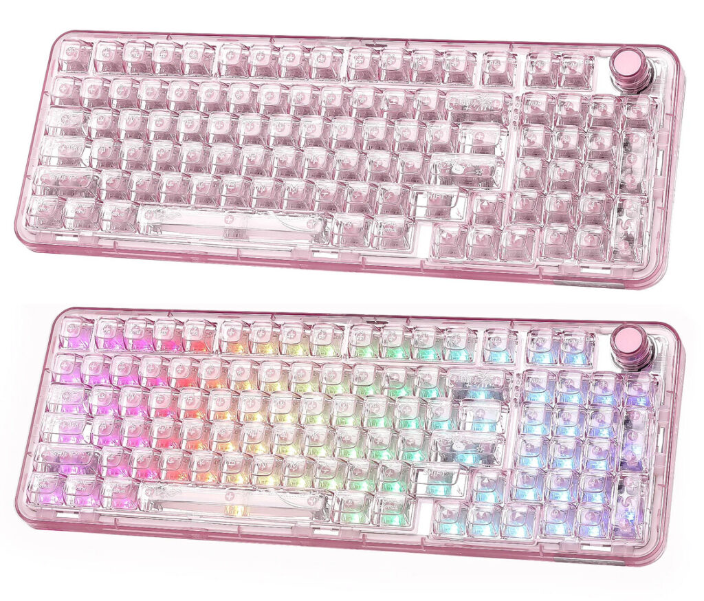 YUNZII X98 keyboard offers clear style and powerful features 1 YUNZII X98 keyboard 9