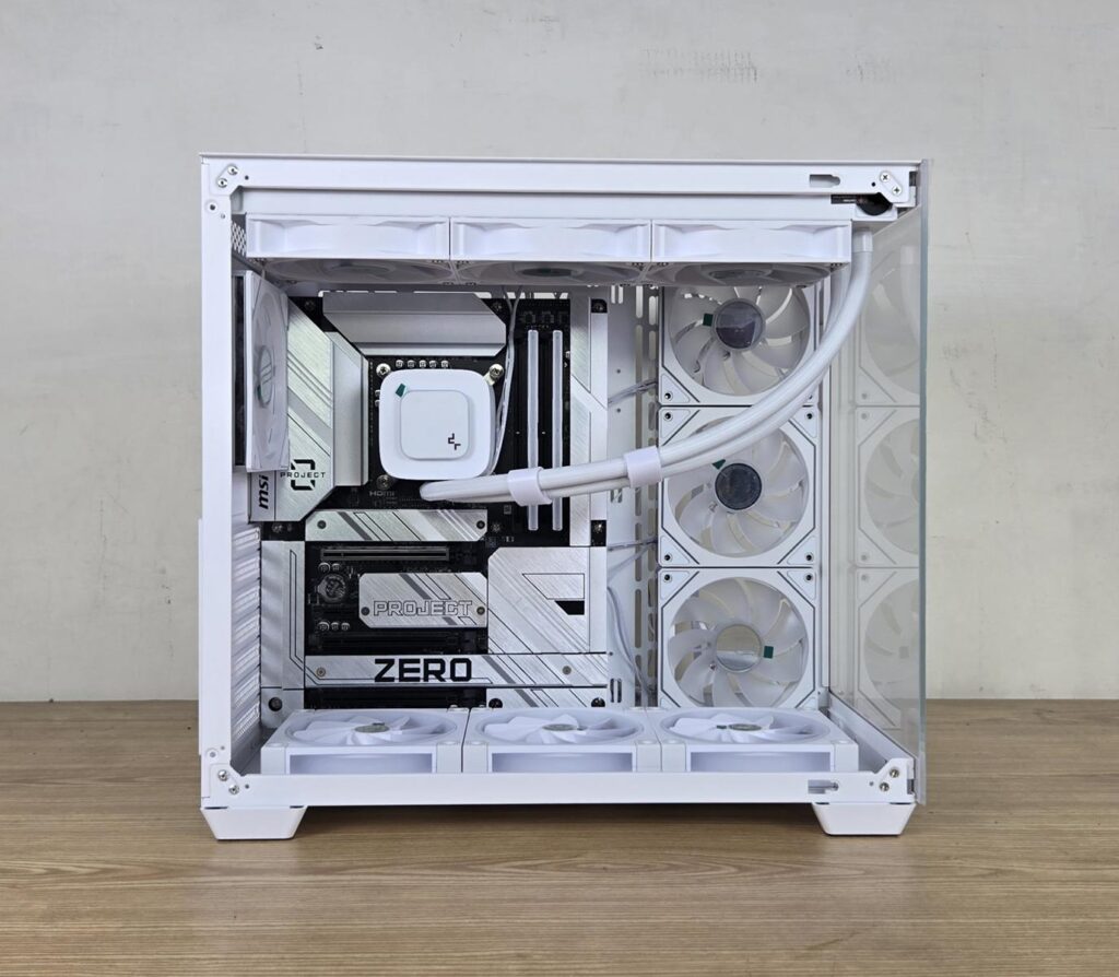 DeepCool CG530 4F WH: A perfect case for the budget users with no compromise 34 DeepCool CG530 4F WH Installation 3