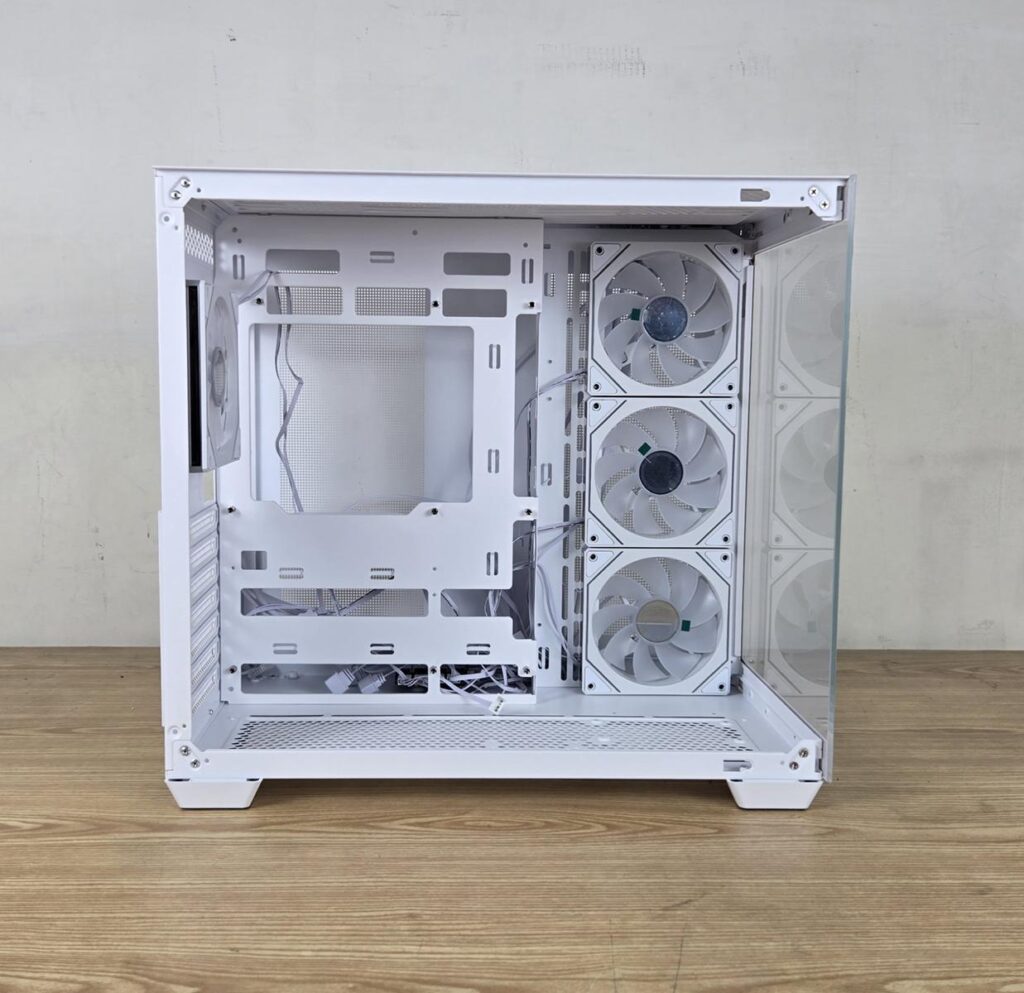 DeepCool CG530 4F WH: A perfect case for the budget users with no compromise 14 DeepCool CG530 4F WH Side View 3