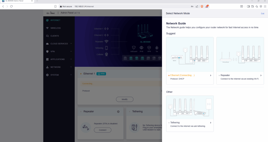 GL.iNet Flint 3 - Wifi 7 Router Review. Bringing powerful OpenWRT firmware together with the latest WiFi standards 7 Flint3 Set Up ISP