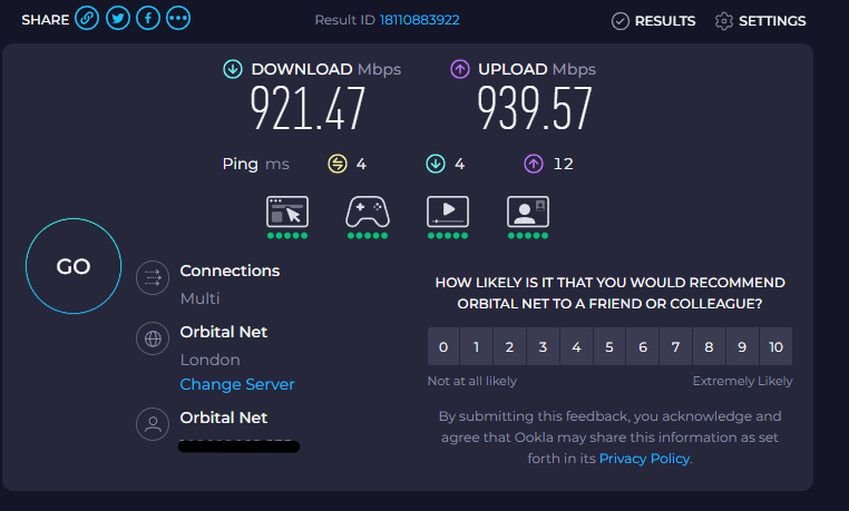 GL.iNet Flint 3 - Wifi 7 Router Review. Bringing powerful OpenWRT firmware together with the latest WiFi standards 16 Flint3 WiredSpeedTest