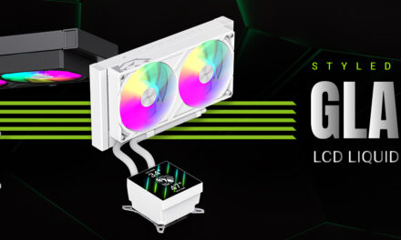 GAMEMAX Introduces GLACIER Series Liquid Coolers with Customizable Display