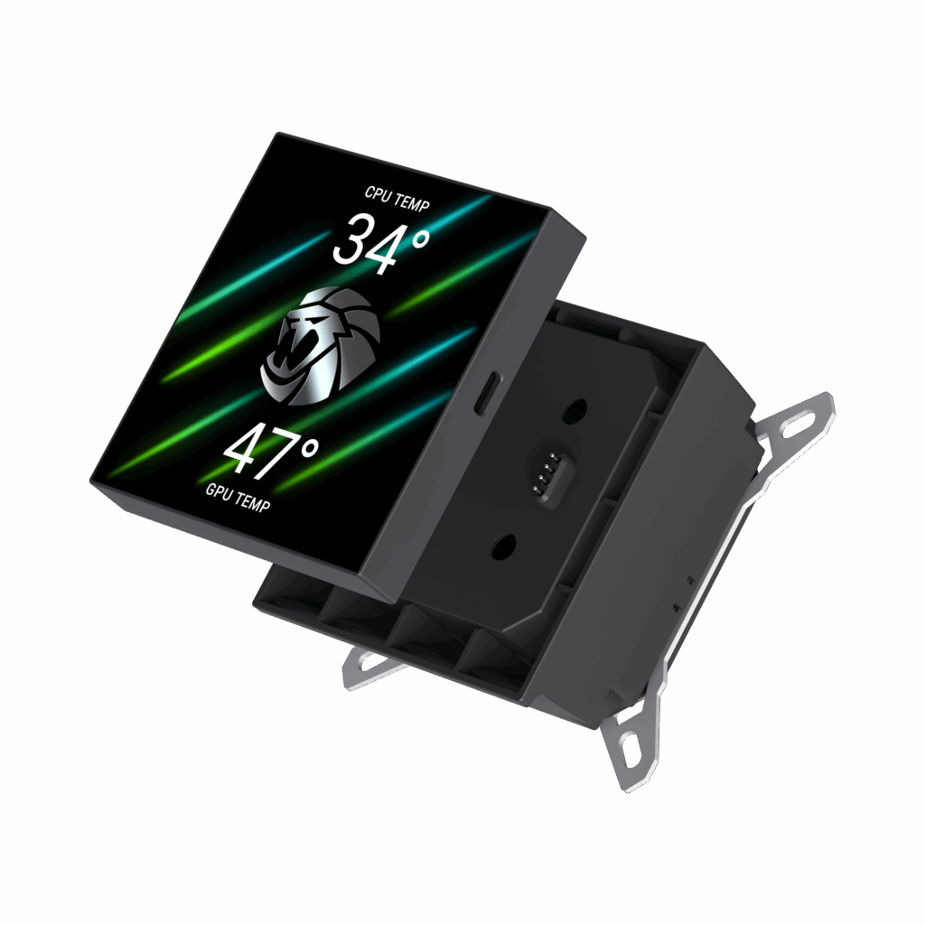 GAMEMAX Introduces GLACIER Series Liquid Coolers with Customizable Display 4 GLACIER 240 LCD 11