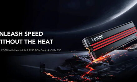 Lexar EQ790 SSD with heatsink delivers blazing fast speeds