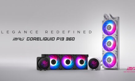 MSI’s stunning new MPG CORELIQUID P13 AIO cooler is here