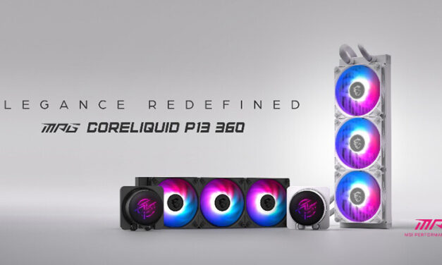 MSI’s stunning new MPG CORELIQUID P13 AIO cooler is here