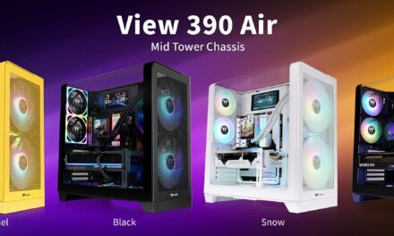 Thermaltake View 390 Air offers stylish design and airflow