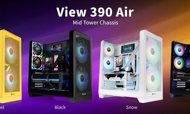 Thermaltake View 390 Air offers stylish design and airflow