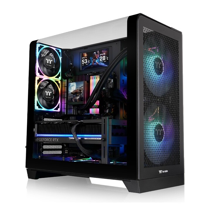 Thermaltake View 390 Air offers stylish design and airflow 2 Thermaltake View 390 Air Gaming Case 5