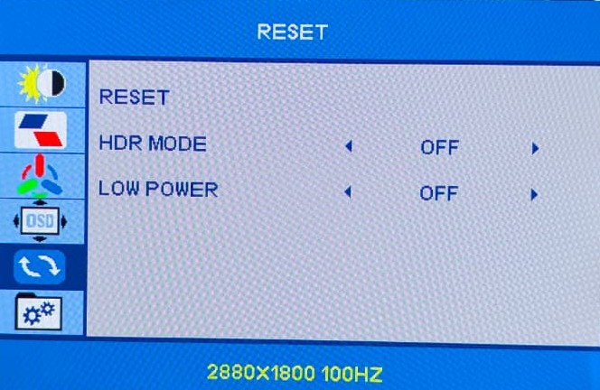 UPERFECT UColor O2 review: Amazing OLED screen in a slim design 18 UPERFECT UColor O2 OSD Menu 3