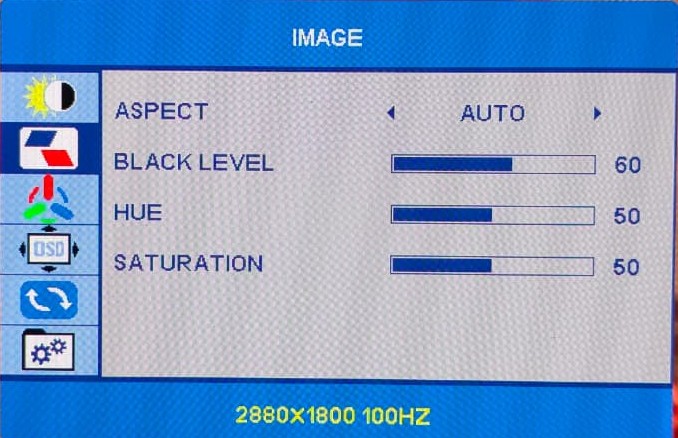 UPERFECT UColor O2 review: Amazing OLED screen in a slim design 15 UPERFECT UColor O2 OSD Menu 6