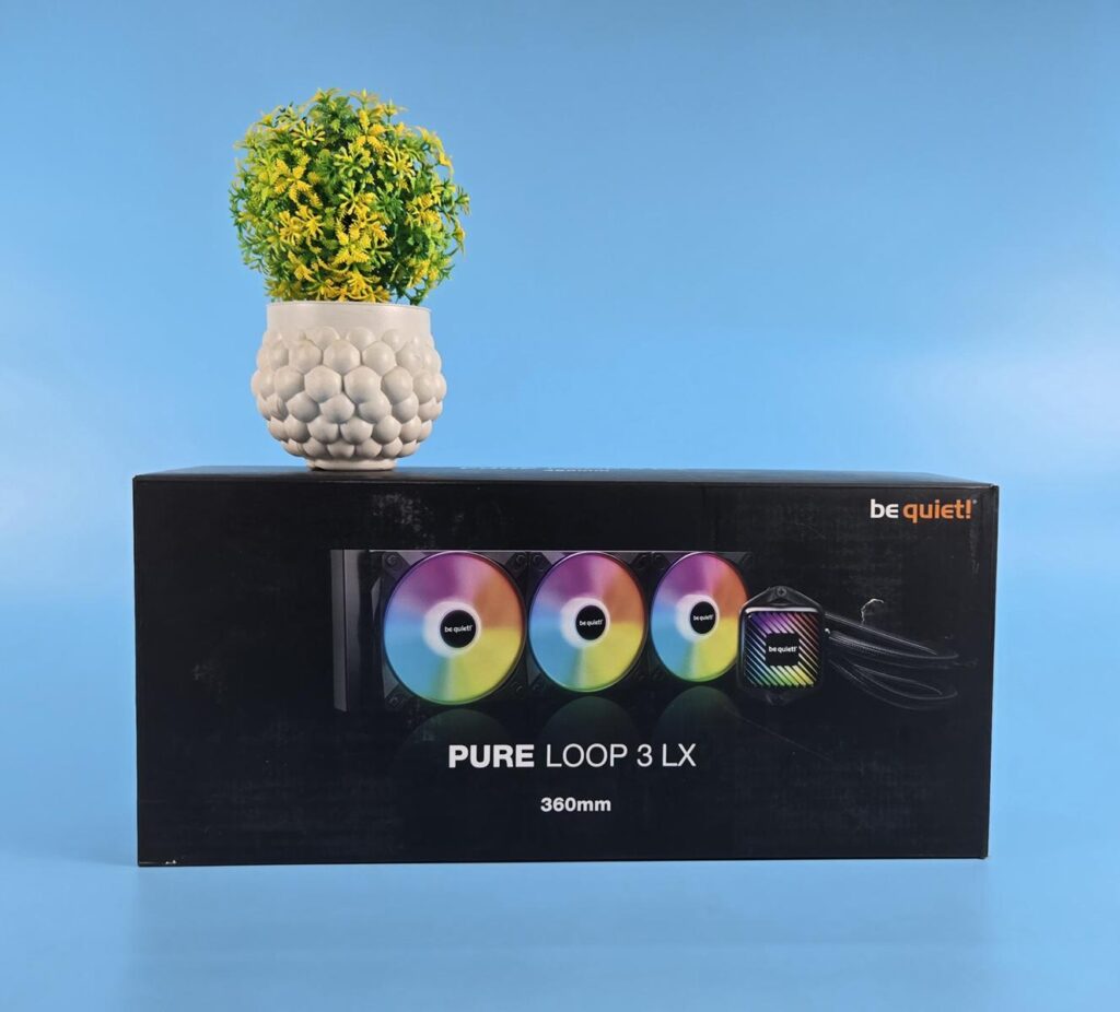 be quiet! Pure Loop 3 LX 360: An All rounder with excellent augmentation 2 be quiet Pure Loop 3 LX 360 Packing Box 1