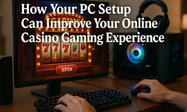 How Your PC Setup Can Improve Your Online Casino Gaming Experience