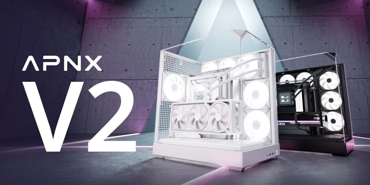 APNX V2 case brings stunning design and powerful airflow